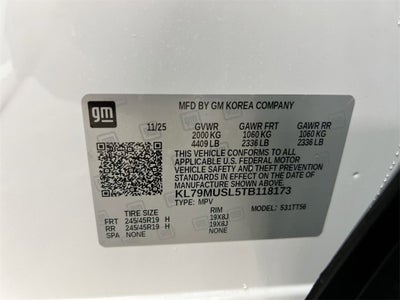 2026 Chevrolet Trailblazer RS