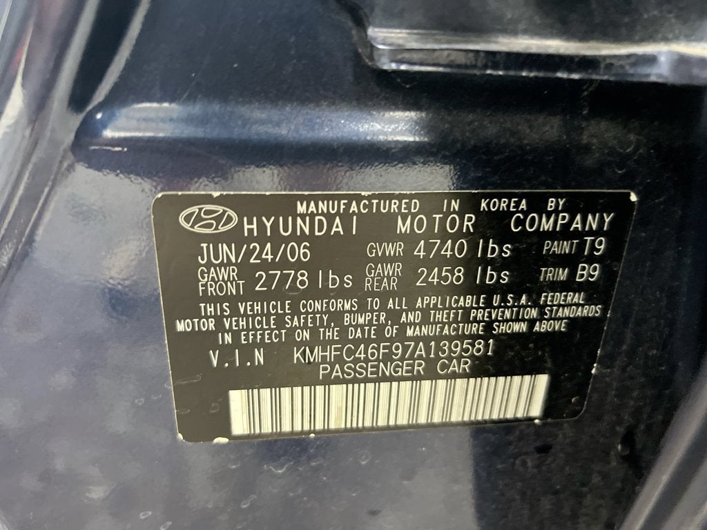 2007 Hyundai Azera SE