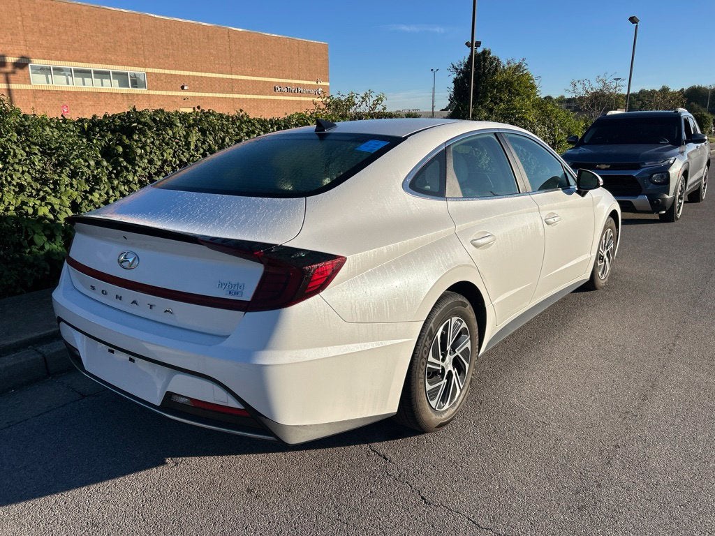 2022 Hyundai Sonata Hybrid Blue