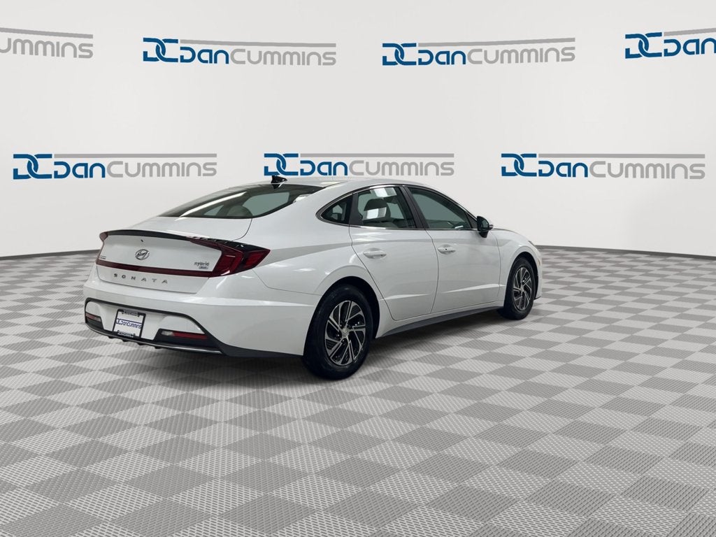 2022 Hyundai Sonata Hybrid Blue