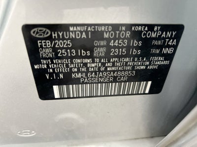 2025 Hyundai Sonata SEL
