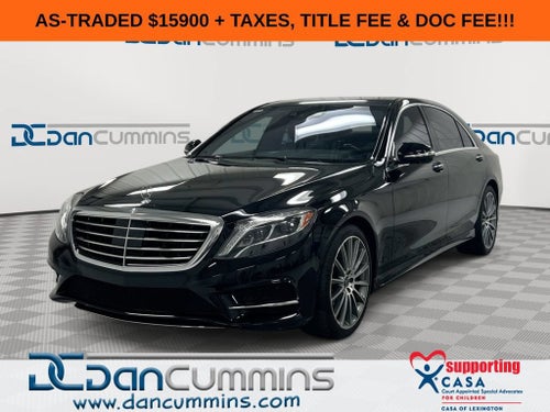 2016 Mercedes-Benz S-Class S 550
