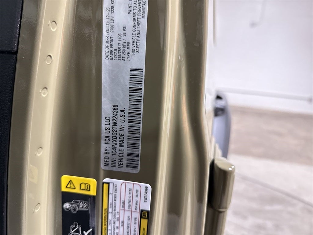 2026 Jeep Wrangler Sport S