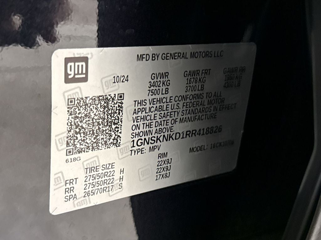 2024 Chevrolet Tahoe LT