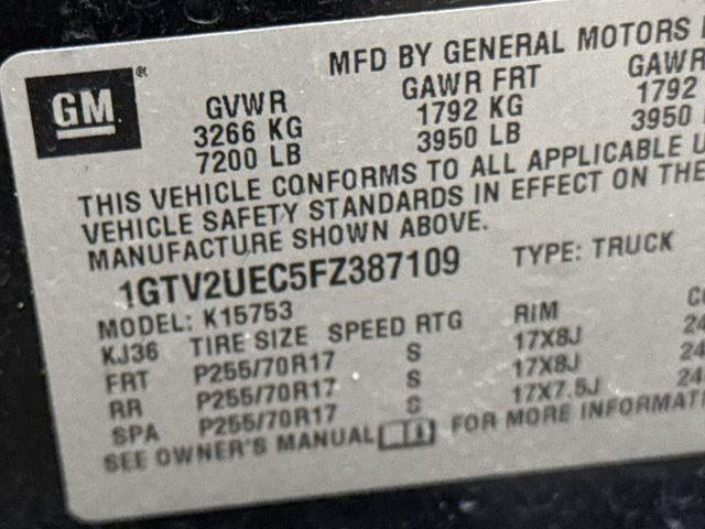 2015 GMC Sierra 1500 SLE