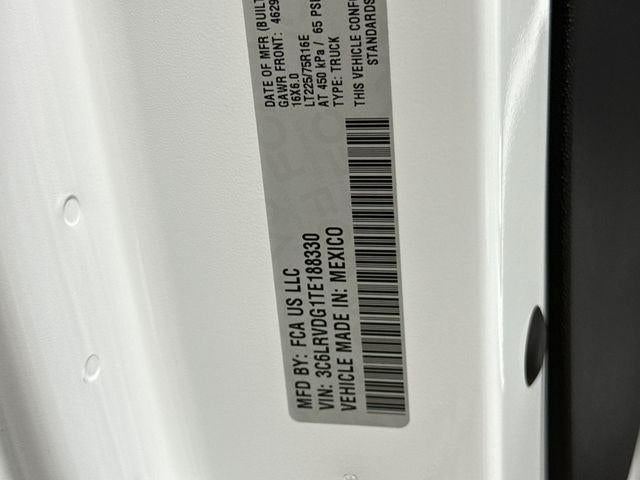 2026 RAM ProMaster 2500 High Roof