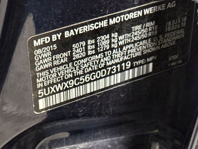 2016 BMW X3 xDrive28i