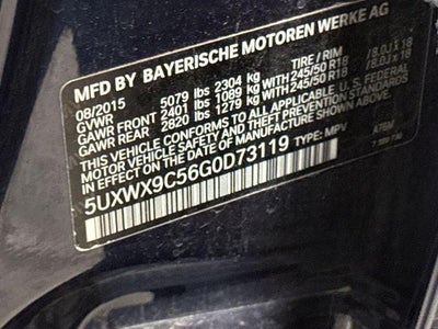 2016 BMW X3 xDrive28i