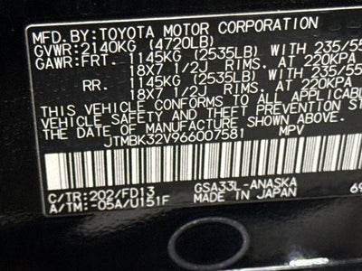 2006 Toyota RAV4 Sport