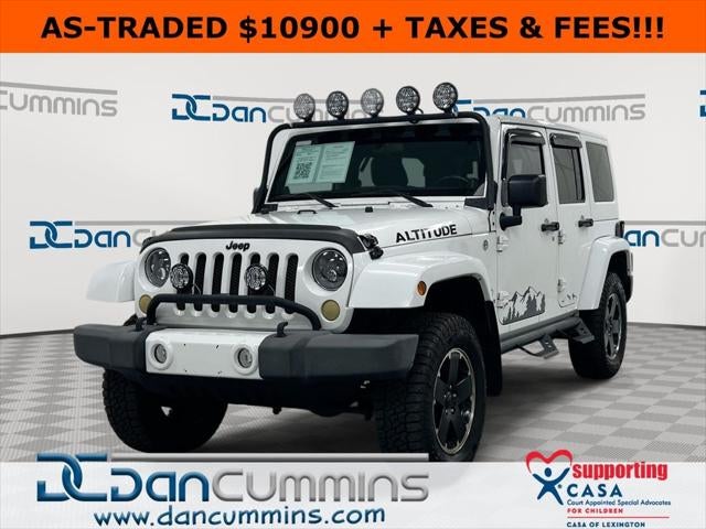 2012 Jeep Wrangler Unlimited Sahara Altitude