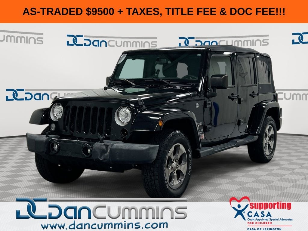 2017 Jeep Wrangler Unlimited Sahara