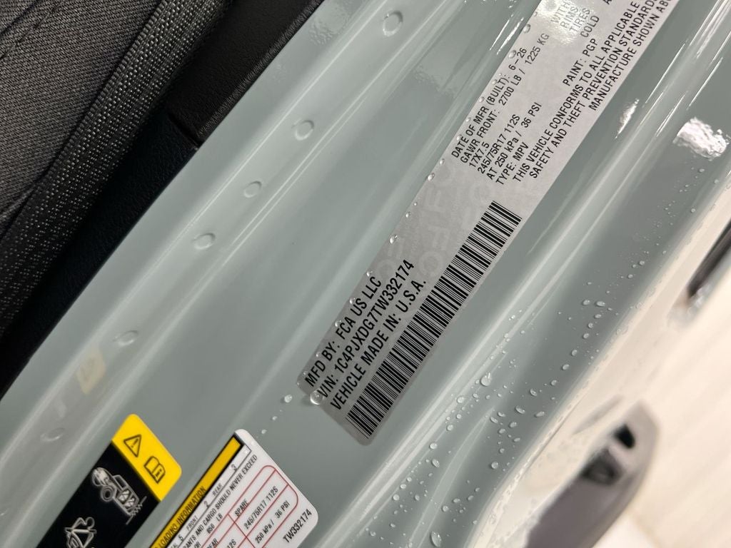 2026 Jeep Wrangler Sport S