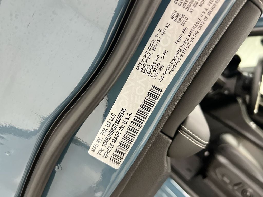 2026 Jeep Grand Cherokee Limited Reserve