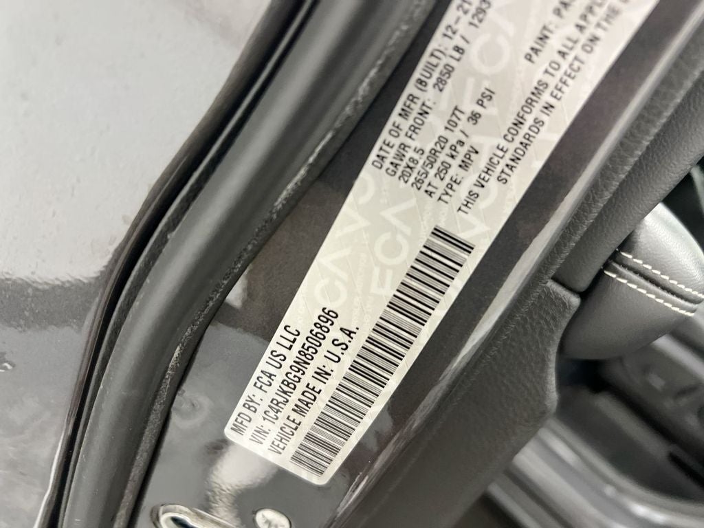 2022 Jeep Grand Cherokee L Limited
