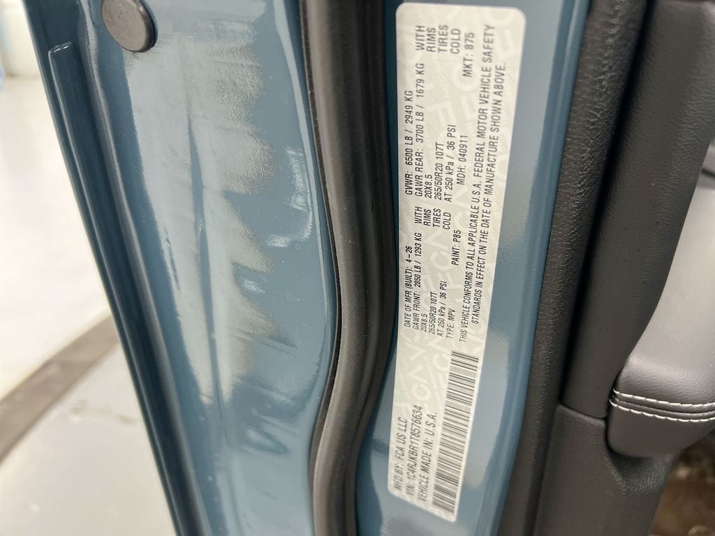 2026 Jeep Grand Cherokee L Limited