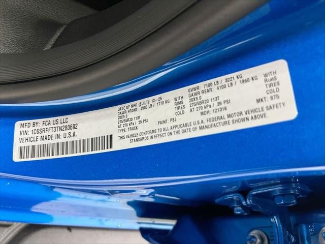 2026 RAM 1500 Big Horn/Lone Star