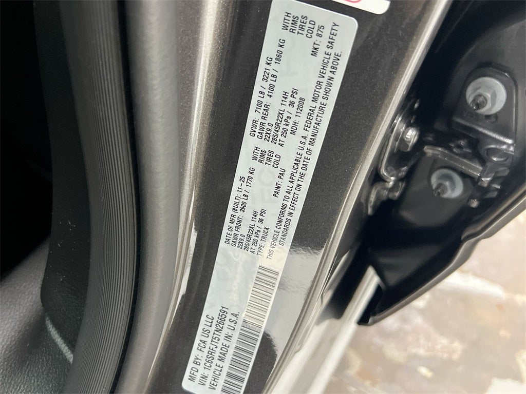 2026 RAM 1500 Laramie