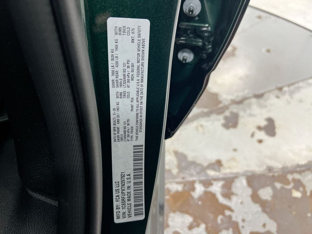 2026 RAM 1500 RHO