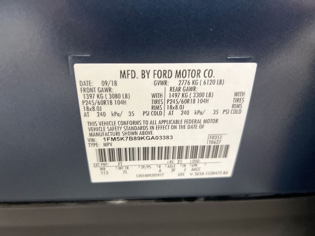 2019 Ford Explorer Base