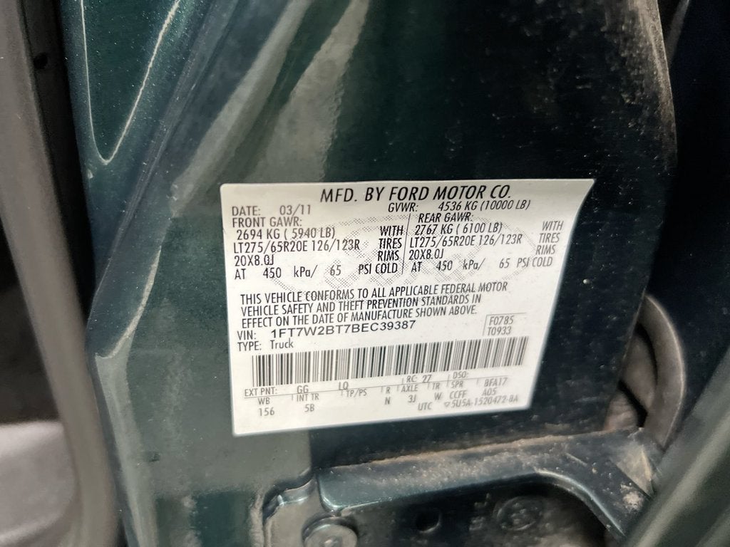 2011 Ford F-250SD Lariat