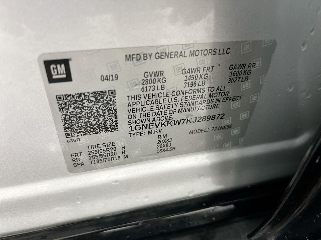 2019 Chevrolet Traverse Premier