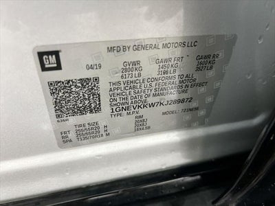 2019 Chevrolet Traverse Premier