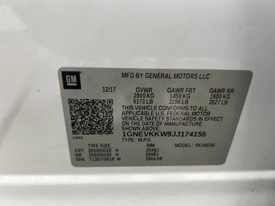 2018 Chevrolet Traverse High Country