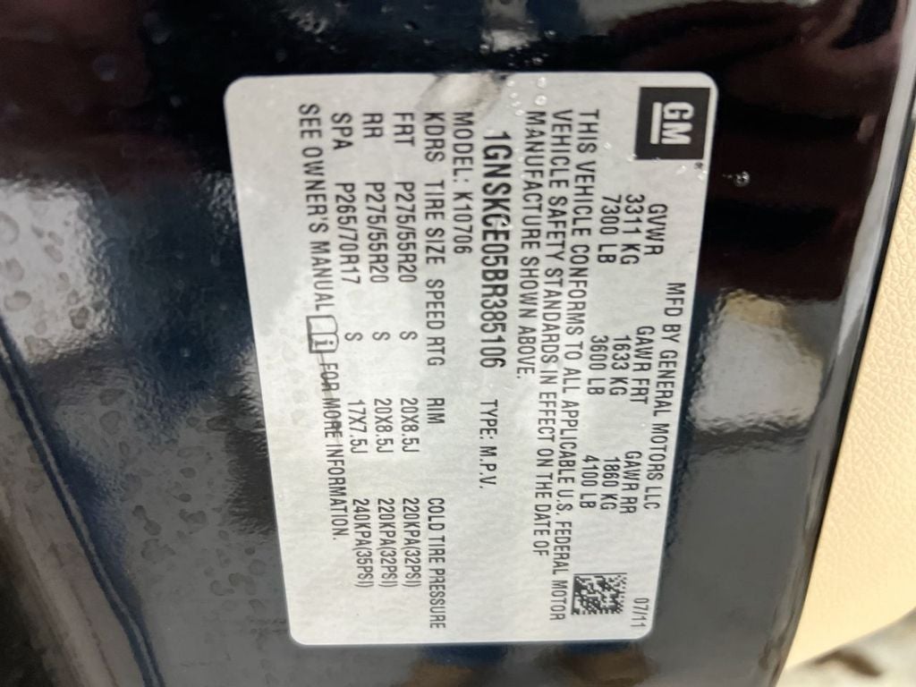 2011 Chevrolet Tahoe LTZ