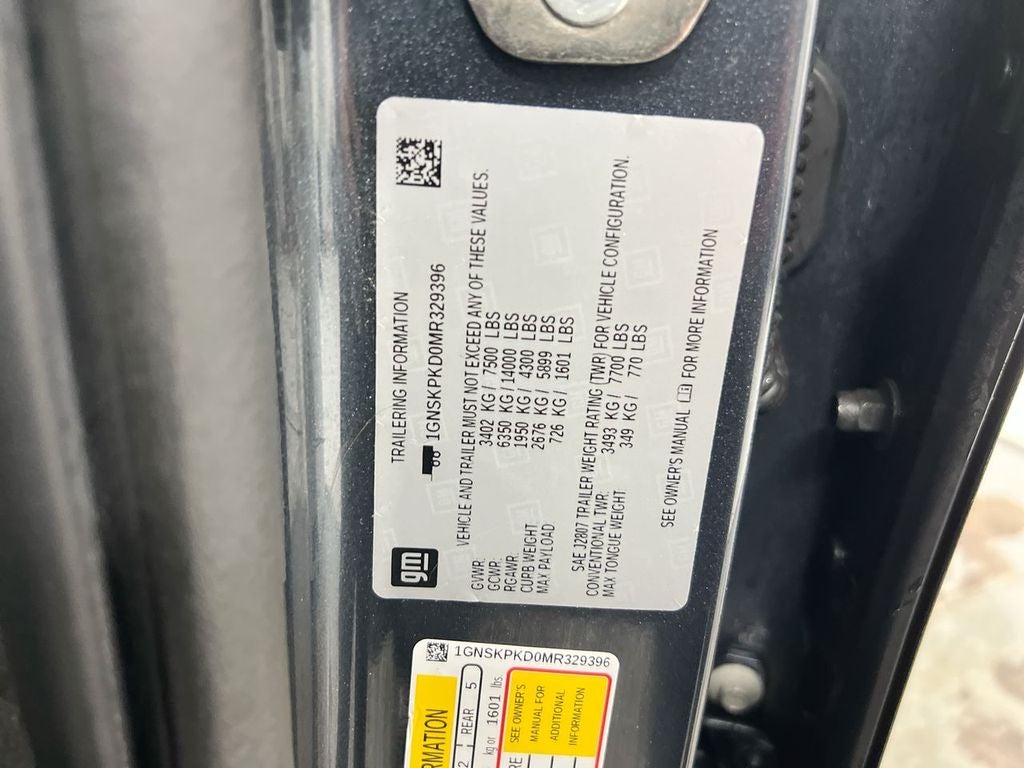 2021 Chevrolet Tahoe Z71