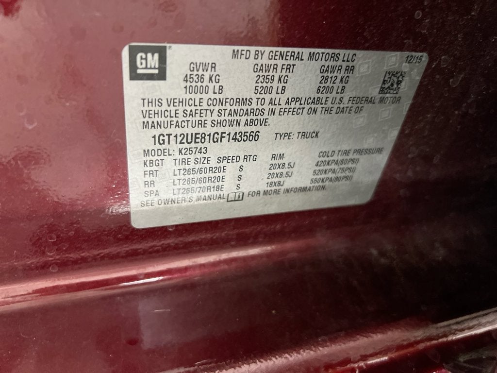 2016 GMC Sierra 2500HD Denali
