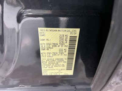 2014 Nissan Frontier SV
