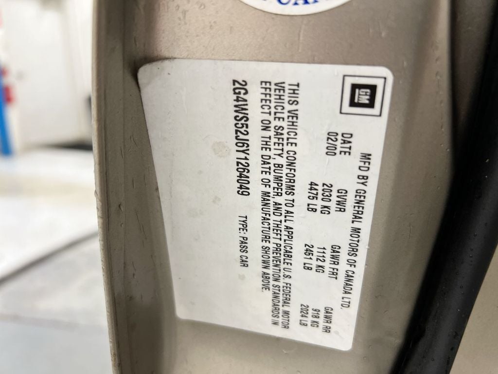 2000 Buick Century Custom