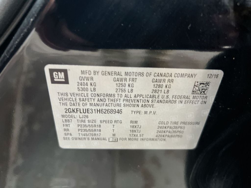 2017 GMC Terrain SLT