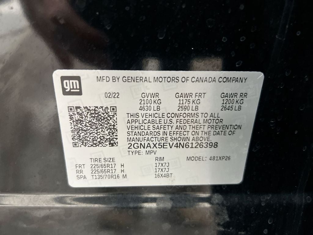 2022 Chevrolet Equinox LS