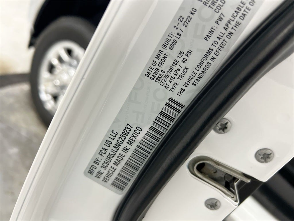 2022 RAM 2500 Big Horn