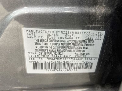 2018 Nissan Sentra S