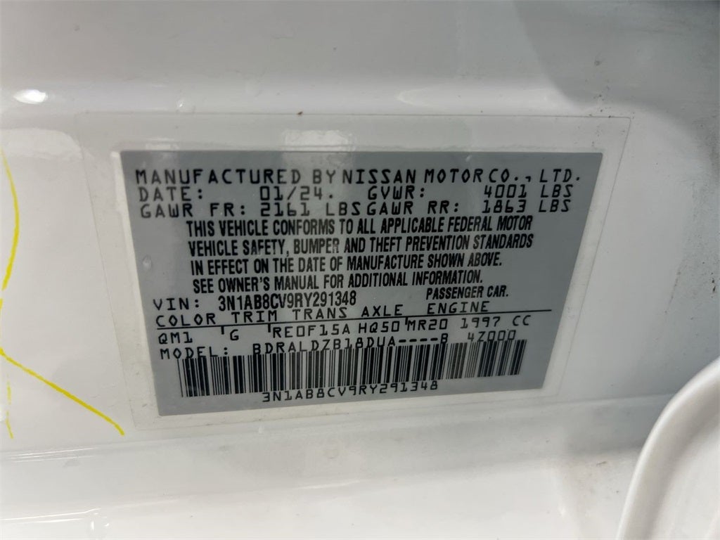 2024 Nissan Sentra SV