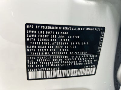 2024 Volkswagen Tiguan 2.0T SE