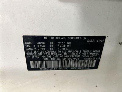 2023 Subaru Legacy Premium
