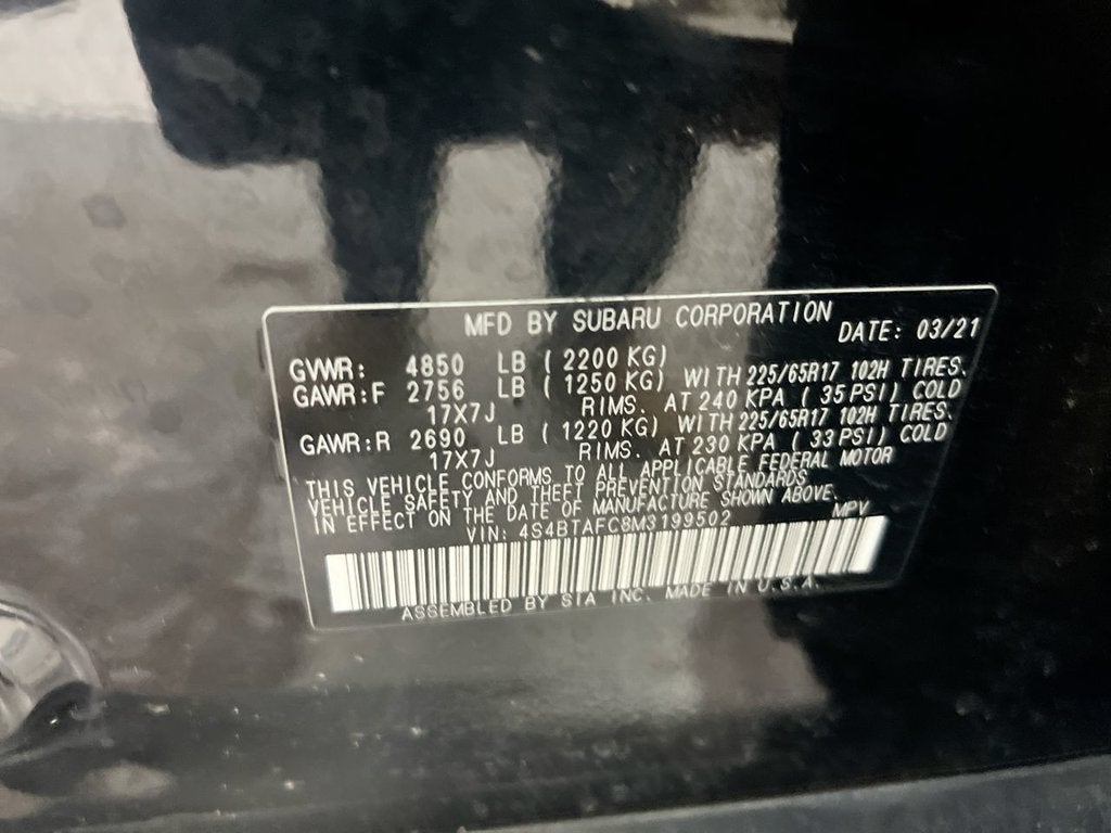 2021 Subaru Outback Premium