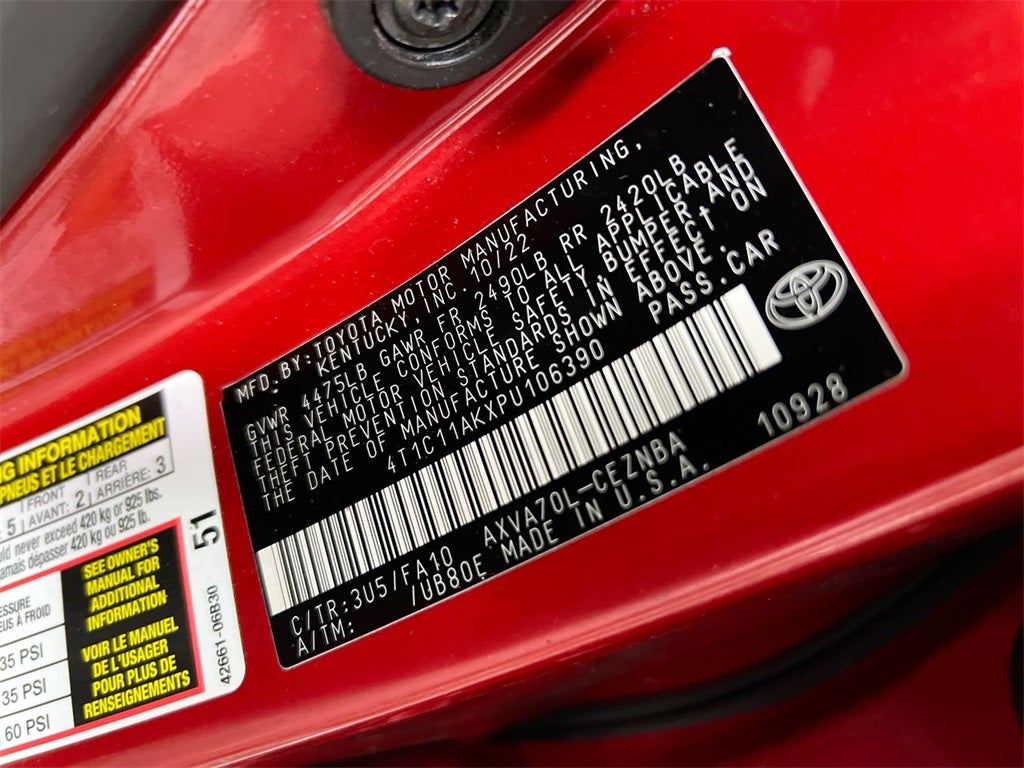 2023 Toyota Camry LE