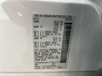 2024 Nissan Pathfinder SV