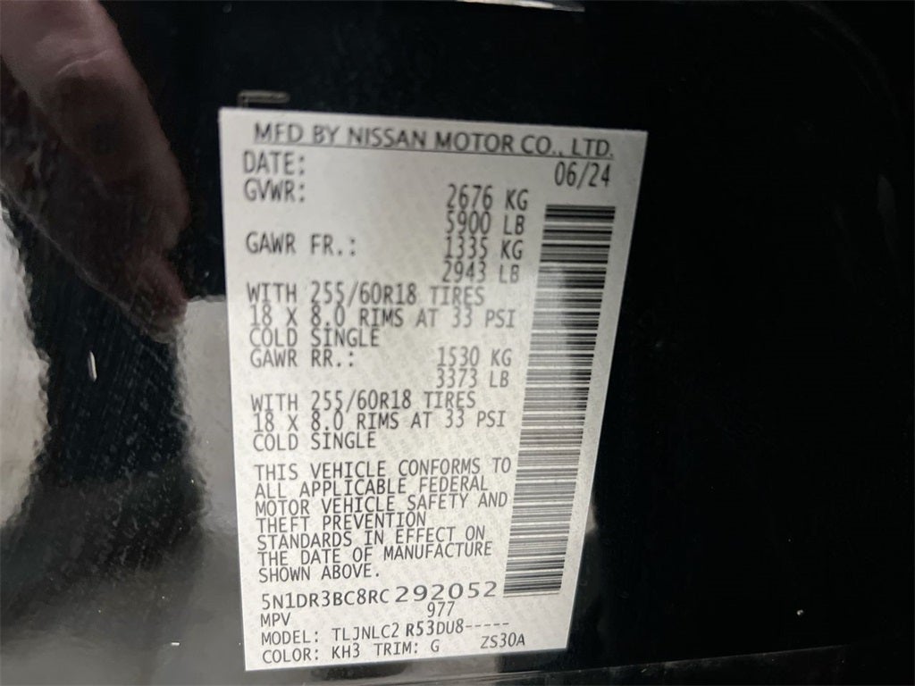 2024 Nissan Pathfinder SV