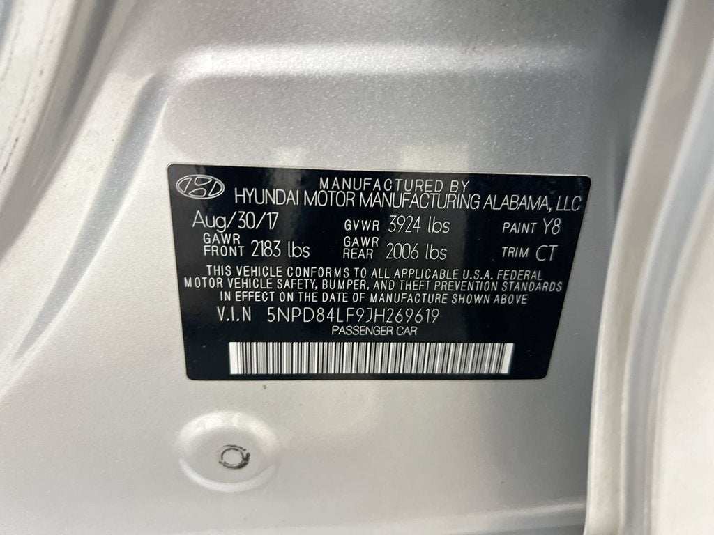 2018 Hyundai Elantra Value Edition