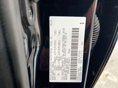 2020 Toyota Tundra SR5