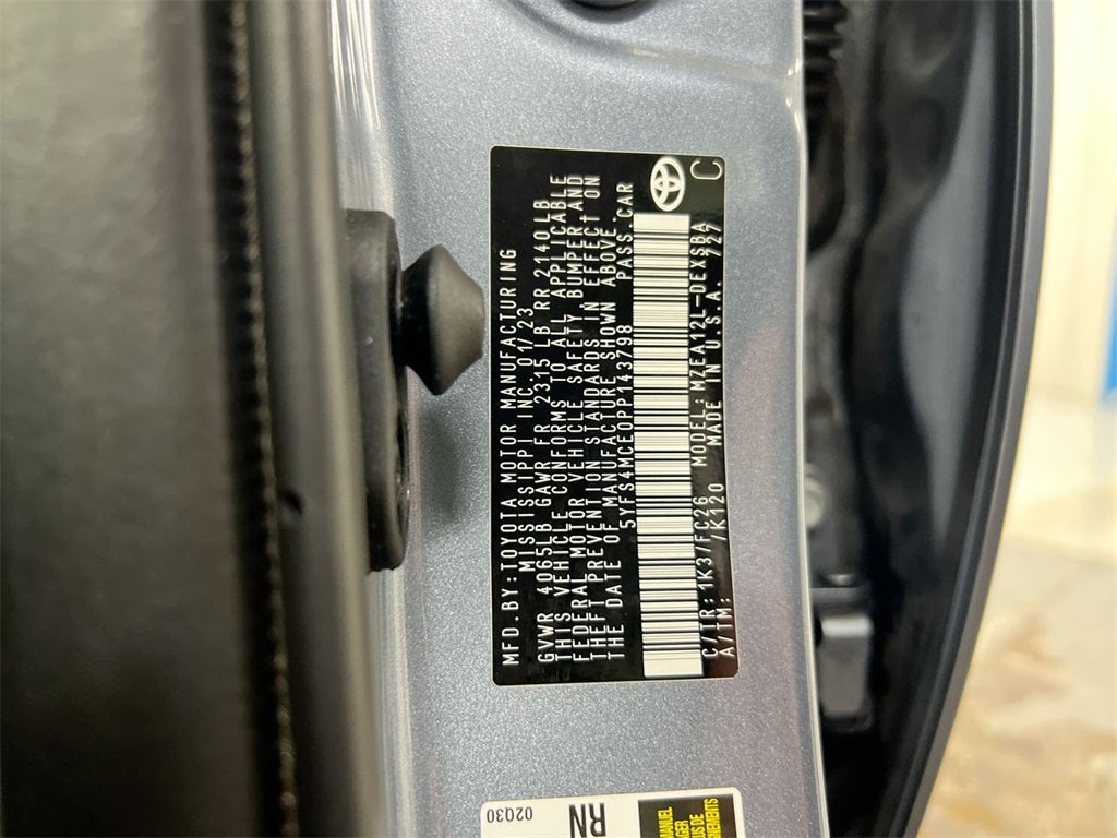 2023 Toyota Corolla SE