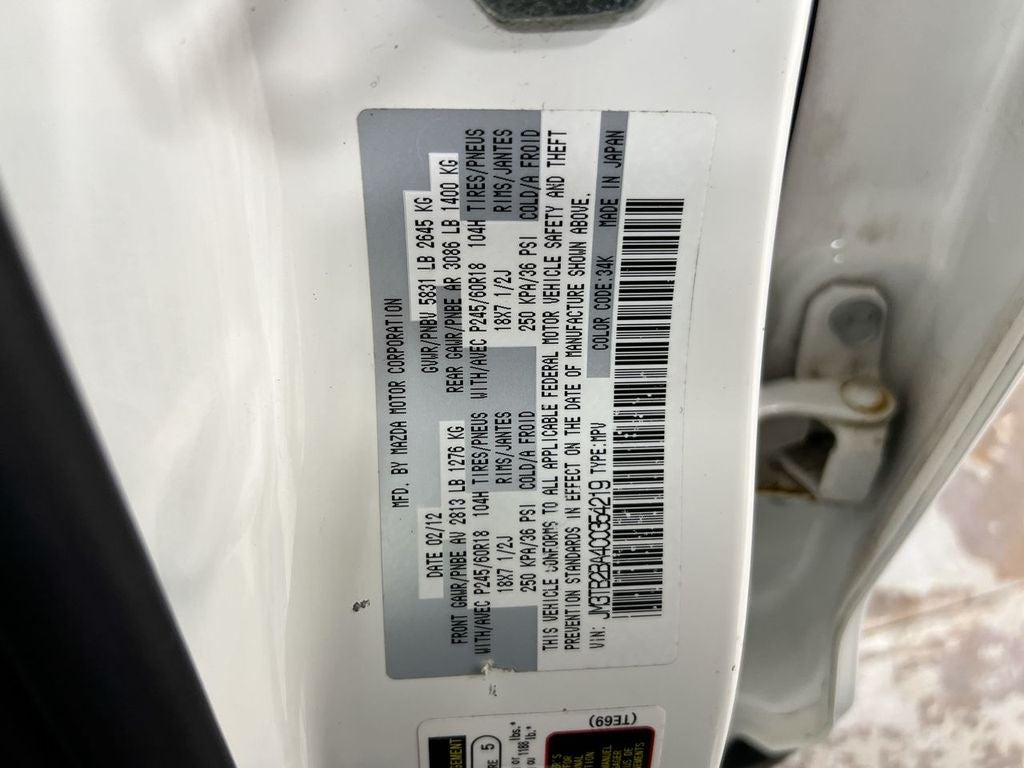 2012 Mazda Mazda CX-9 Sport