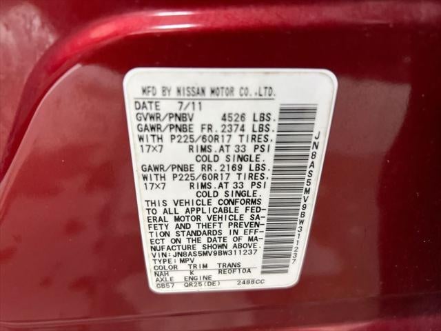 2011 Nissan Rogue SV