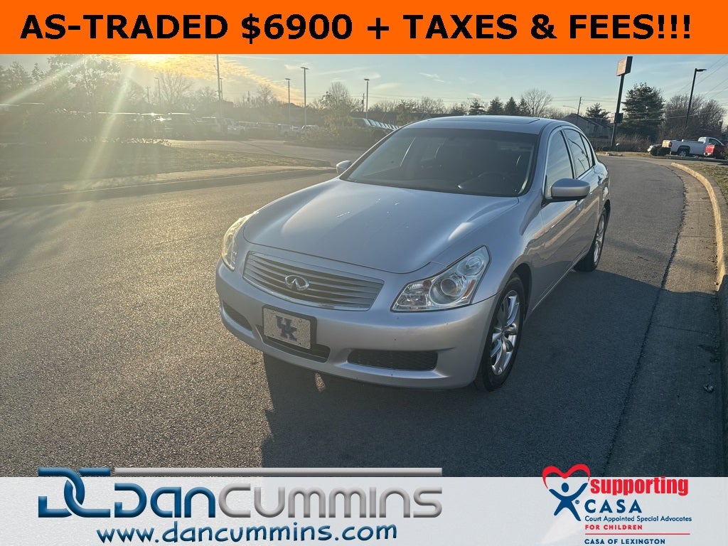 2009 INFINITI G37 X