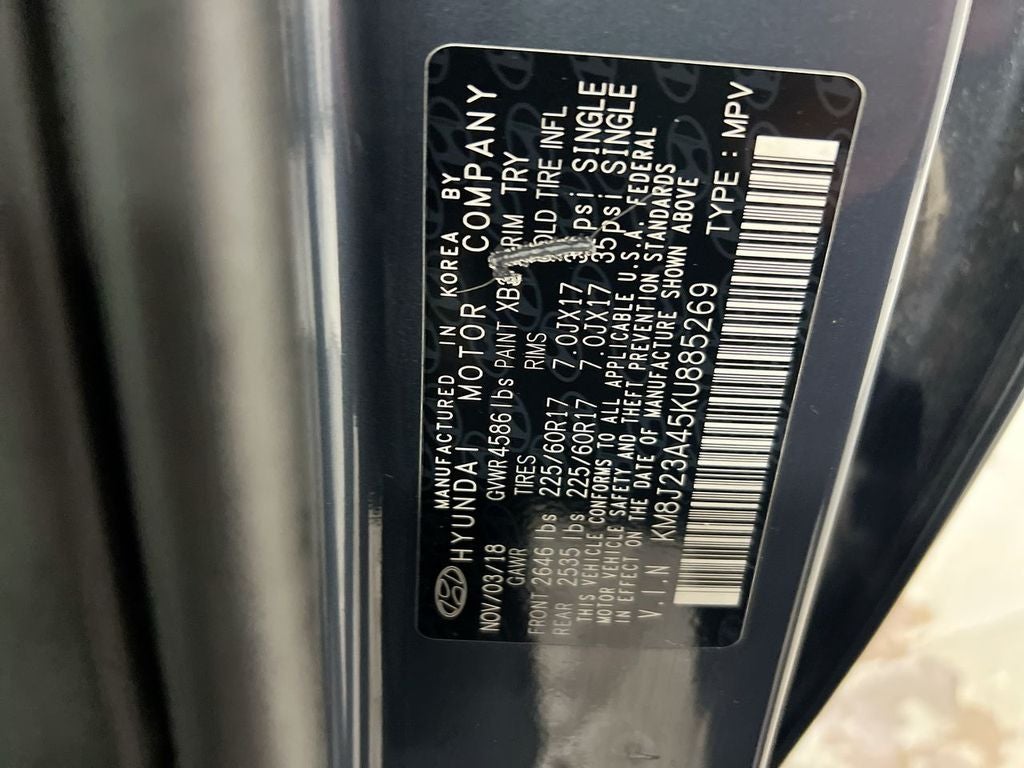 2019 Hyundai Tucson SE